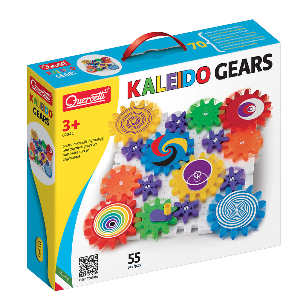Quercetti Kaleido Gears Construction Set with Gears