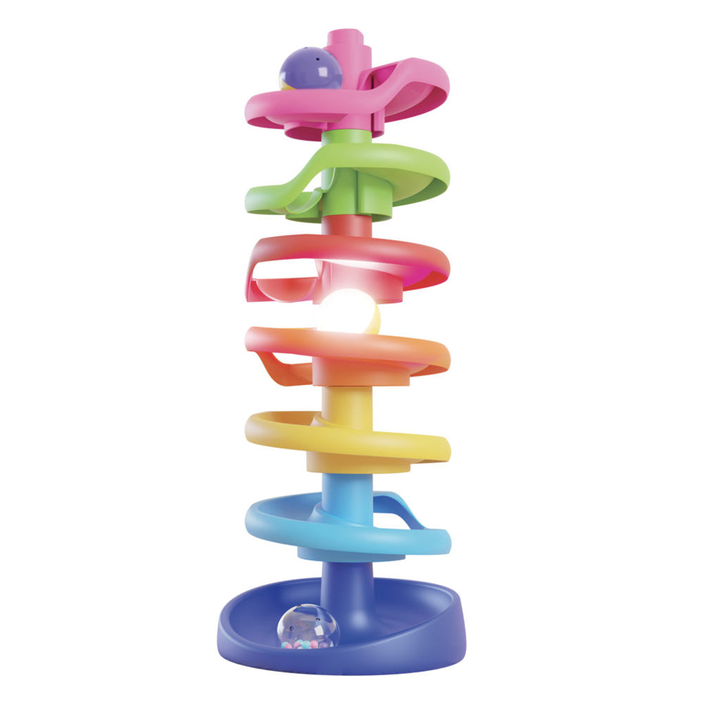 Quercetti Ball Tower with Light-Up Balls, Suitable for Ages 1 and Up