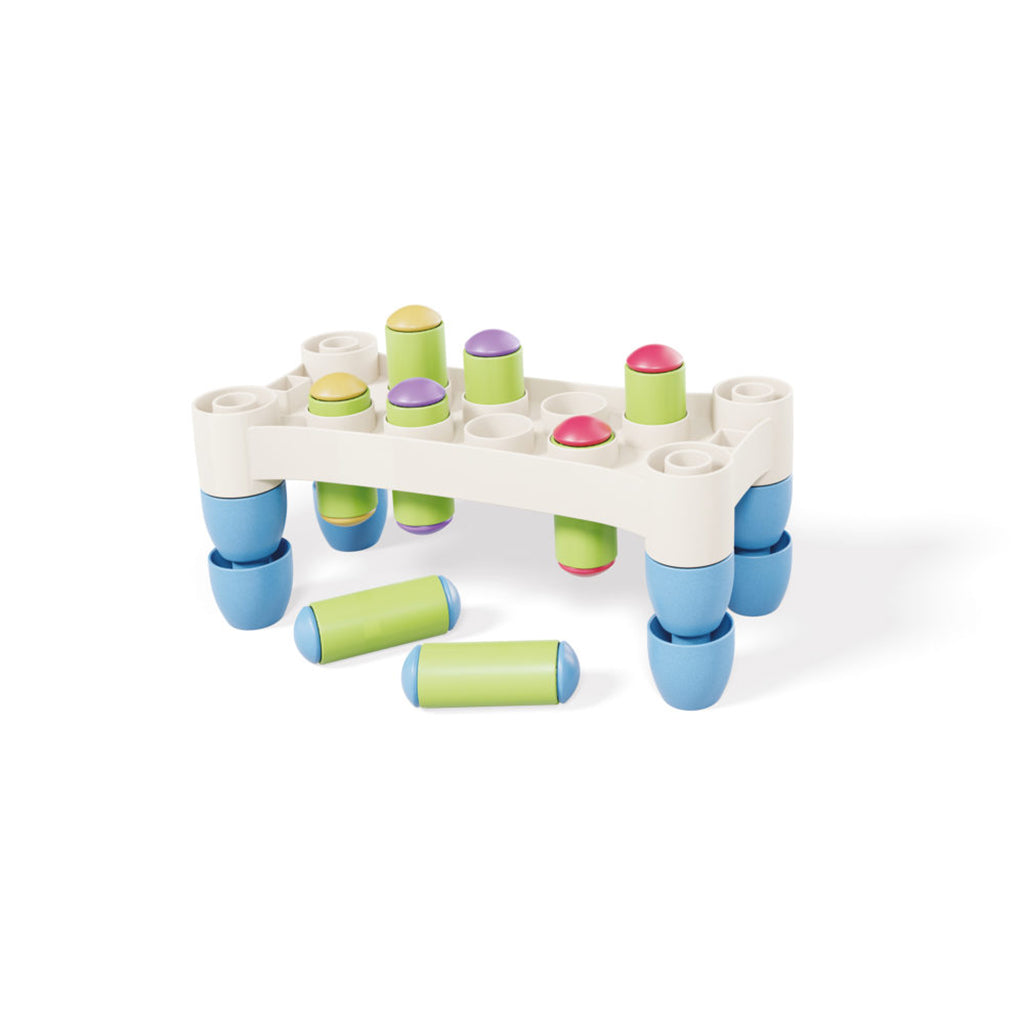 Quercetti PlayEco+ Hammer Game, Hammer Peggy - From 18 Months