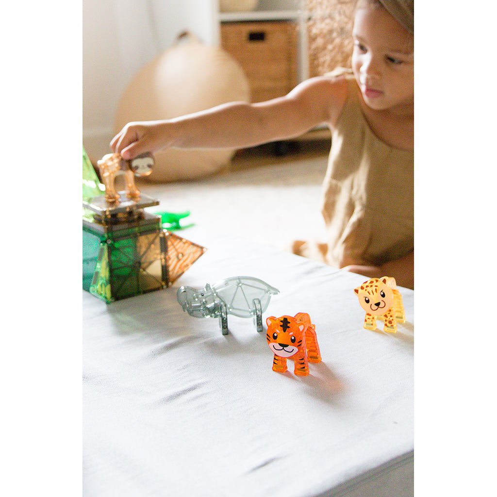 Magna-Tiles Jungle Animals, Set of 25 Pieces