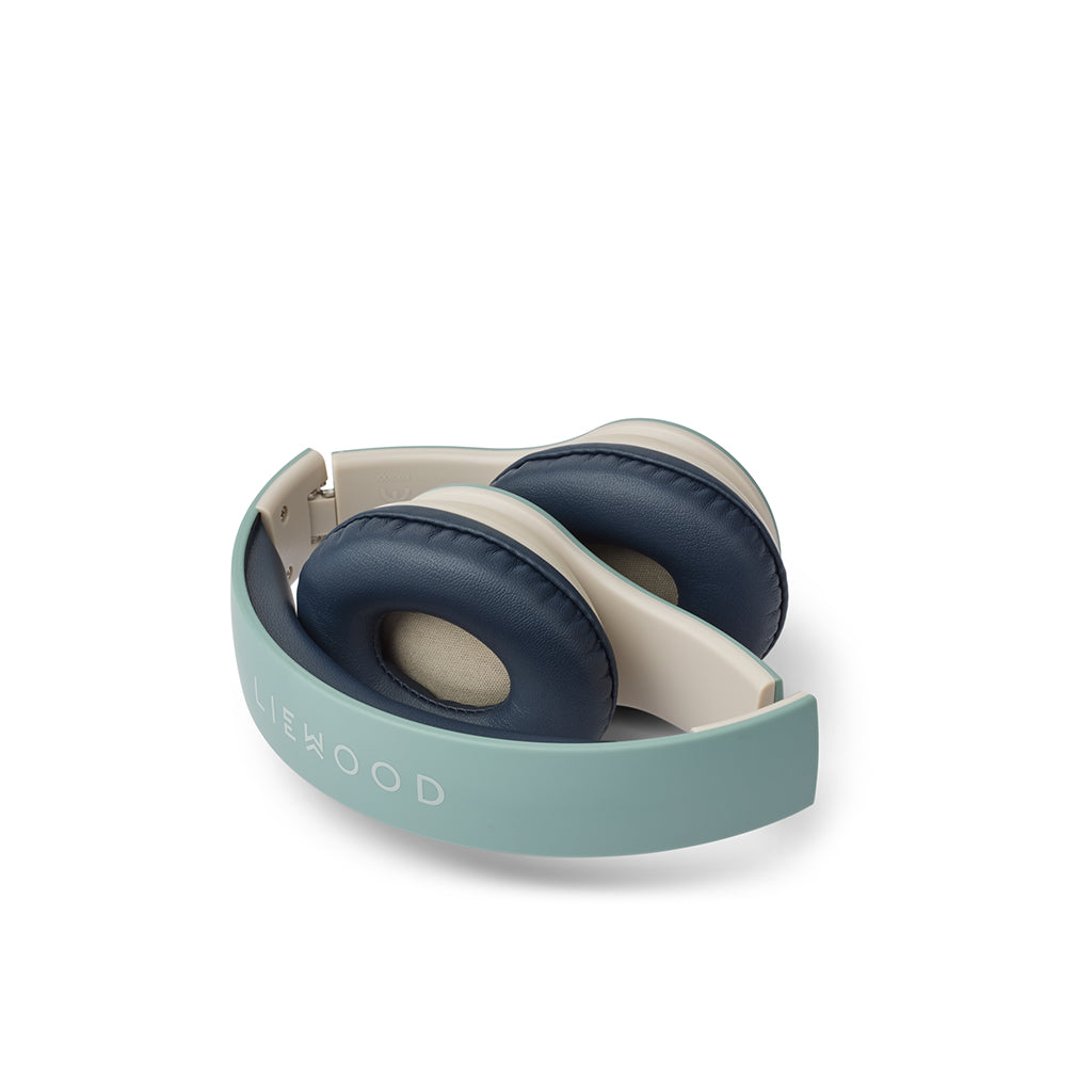 Liewood Quinn Wireless Headphones, Peppermint Mix