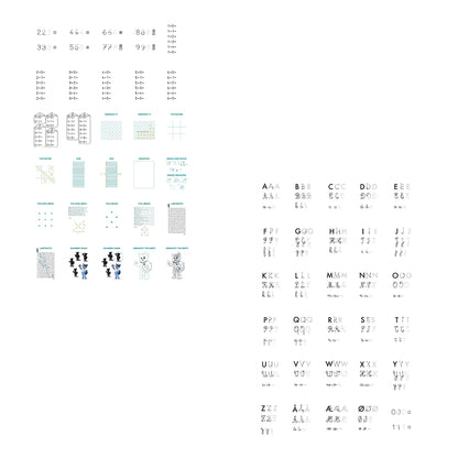 KidyDraw Mini Refill Cards with Drawing Stencils, Games and Education