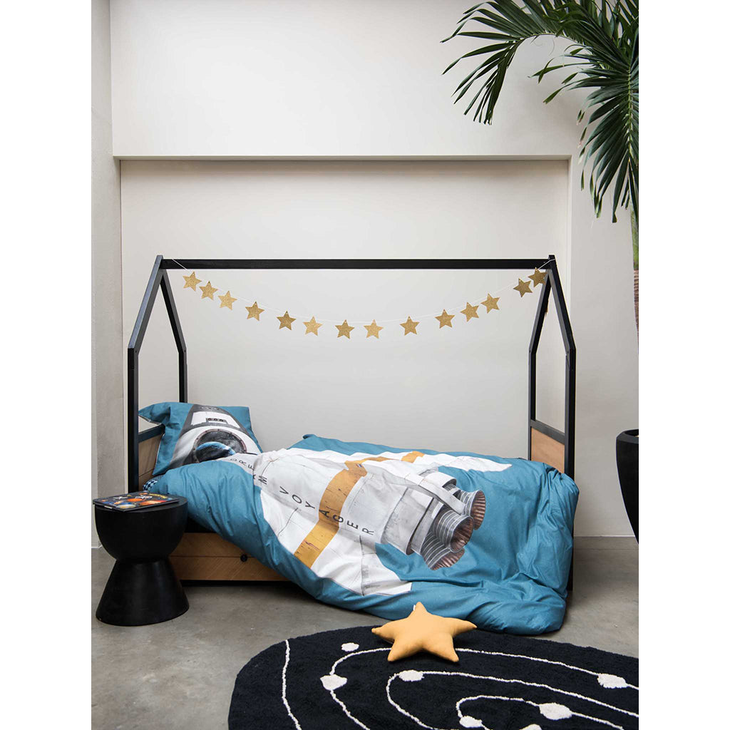 Snurk Adult Bedding, Organic - Rocket Smokey Blue