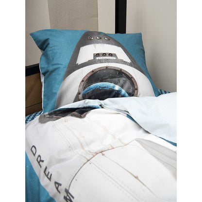 Snurk Adult Bedding, Organic - Rocket Smokey Blue