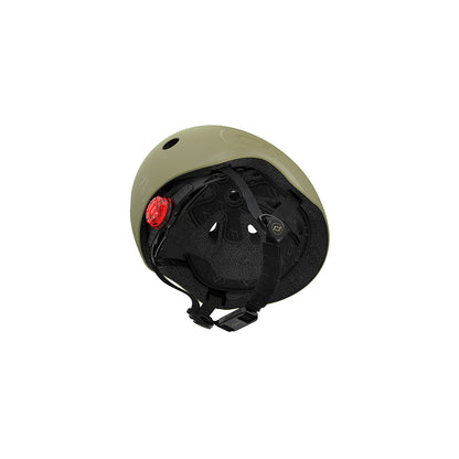 Scoot and Ride Bike Helmet, Olive - Multiple Sizes