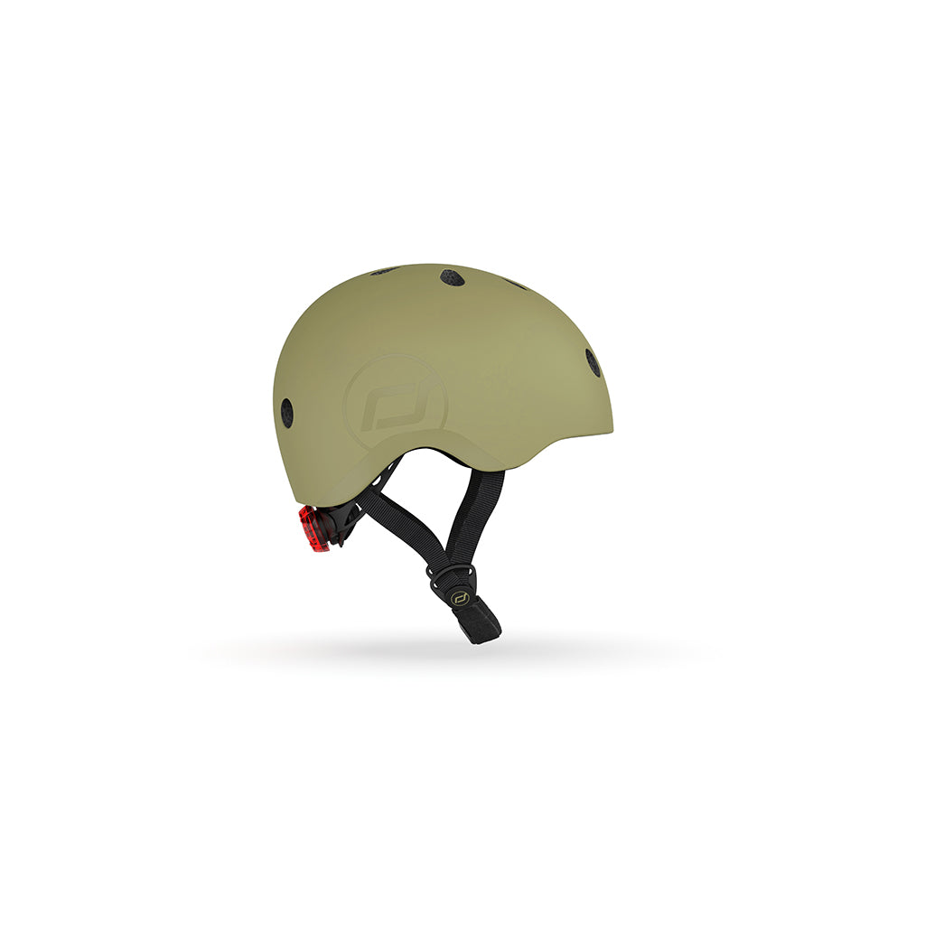 Scoot and Ride Bike Helmet, Olive - Multiple Sizes