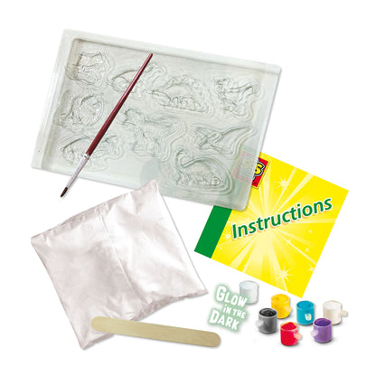 SES Creative Creative Kit, Mold and Paint - Dinosaurs