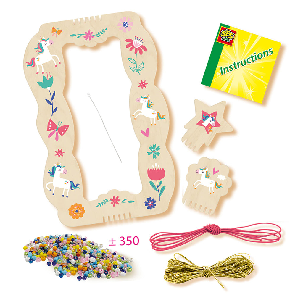 SES Creative, Glass Bead Bracelet Weaving Kit