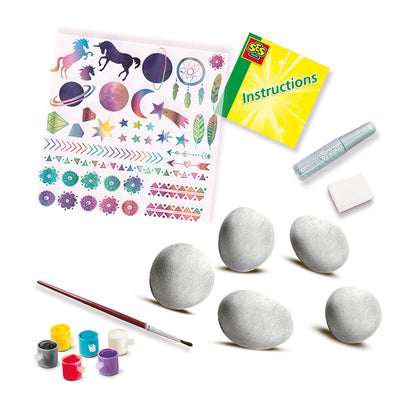 SES Creative Paint Your Own Galaxy Stones
