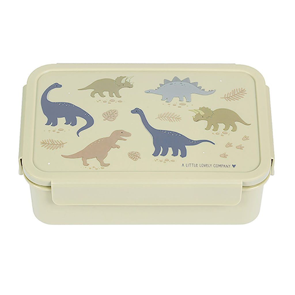 A Little Lovely Company Bento Lunchbox - Dinosaur