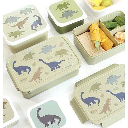 A Little Lovely Company Bento Lunchbox - Dinosaur