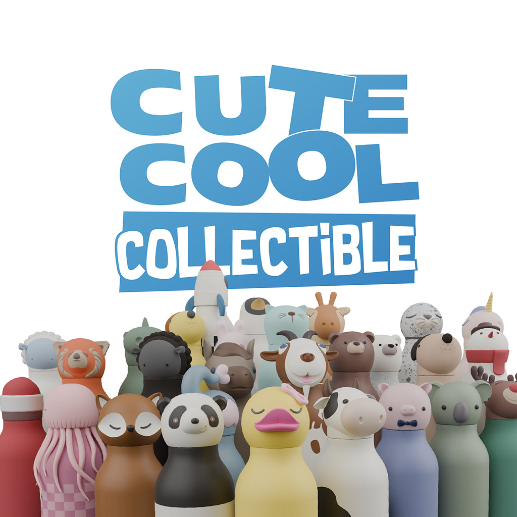 Asobu Bestie Animal Thermal Drink Bottle, 460 ml - Polar Bear