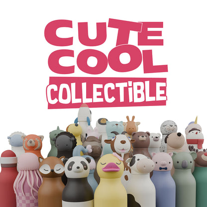 Asobu Bestie Animal Thermo Water Bottle, 460 ml - Bunny