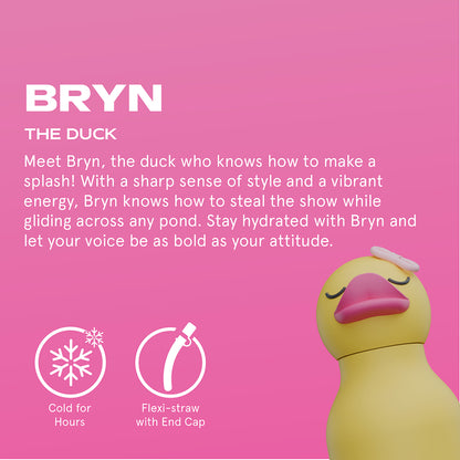 Asobu Bestie Animal Thermo Drink Bottle, 460 ml - Duck