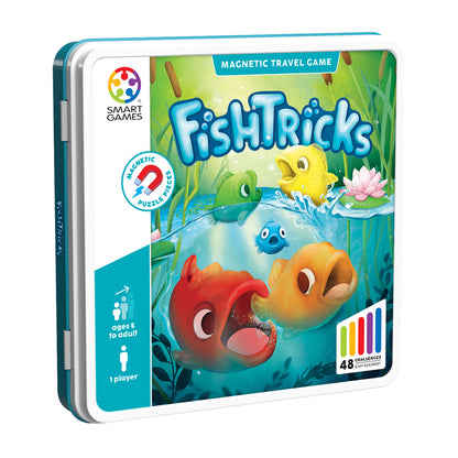 SmartGames FishTricks, Magnetic Travel Game with Fishy Tricks