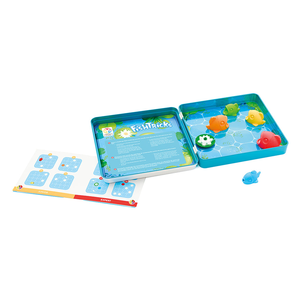 SmartGames FishTricks, Magnetic Travel Game with Fishy Tricks