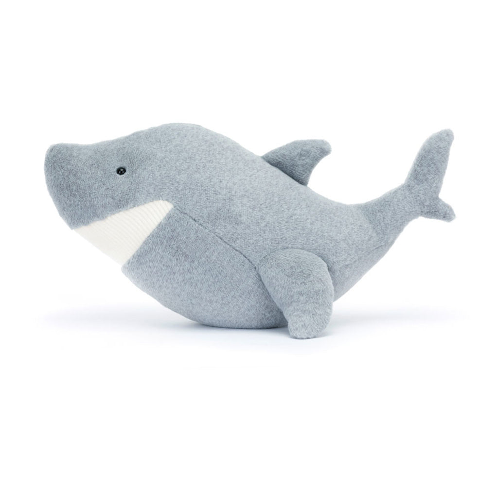 Jellycat Plush Toy, Silver Shark - 27 cm