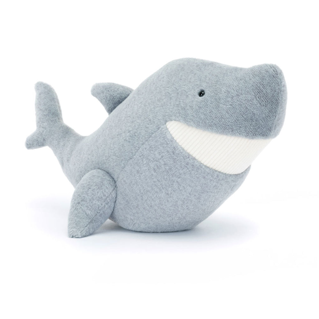 Jellycat Plush Toy, Silver Shark - 27 cm