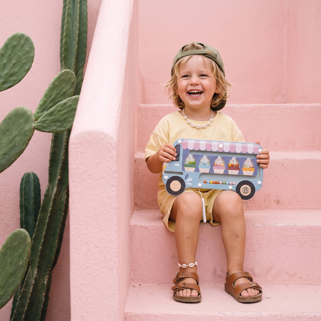 Speedy Monkey Magnetic Marble Run, Ice Cream Truck