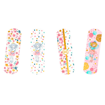 Prinsesse Lillefe plaster with glitter