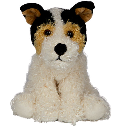 Spiegelburg Plush Toy, Puppy - Fox Terrier Boomer in Basket