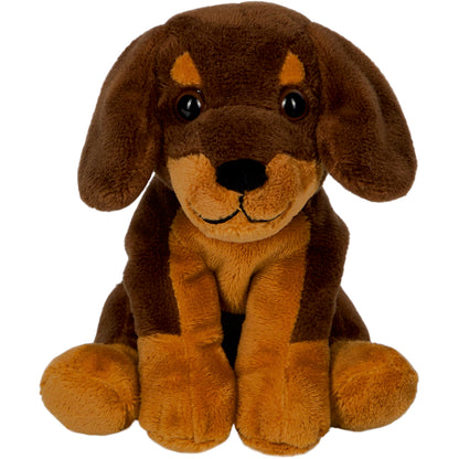 Spiegelburg Plush Toy, Puppy - Dachshund Watson in Basket