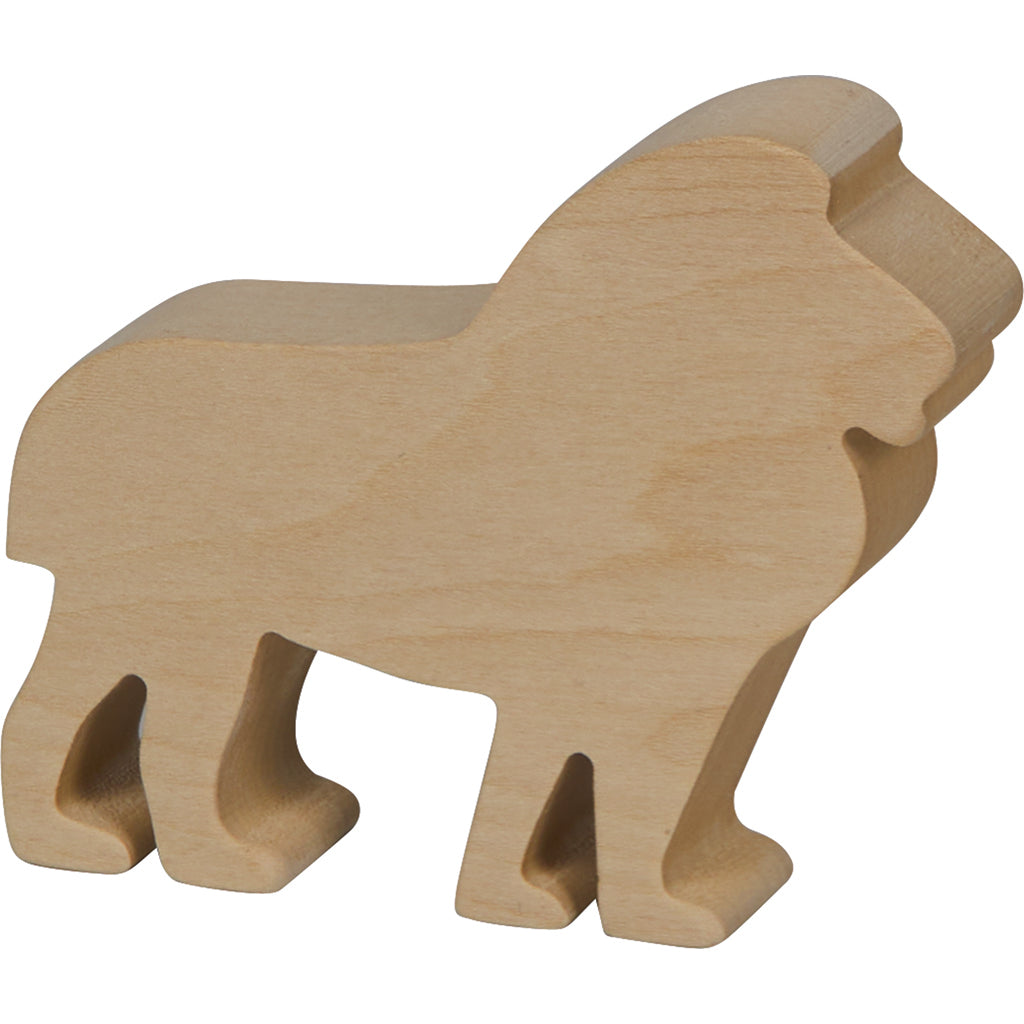 Nature Zoom, Carving Set for Kids with 2 Wooden Figures