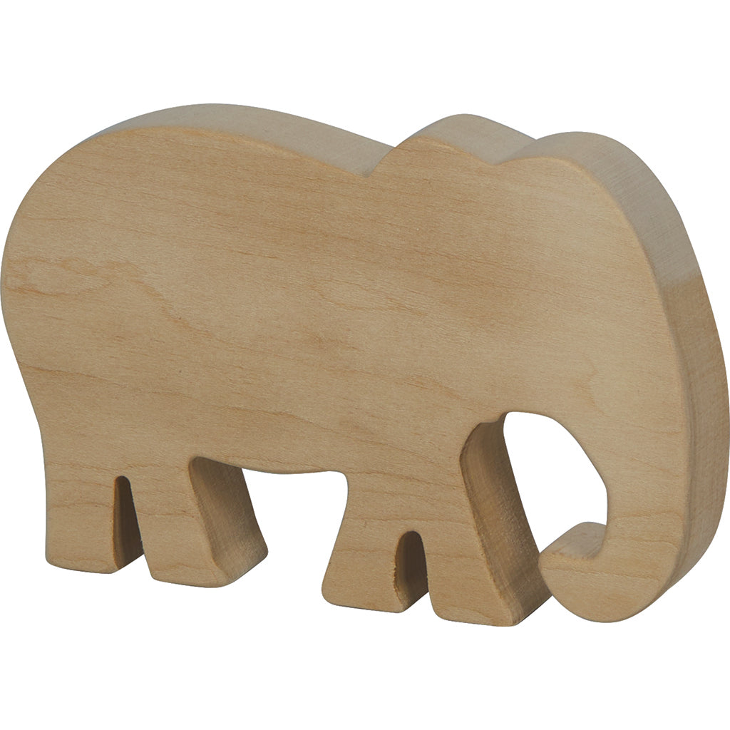 Nature Zoom, Carving Set for Kids with 2 Wooden Figures