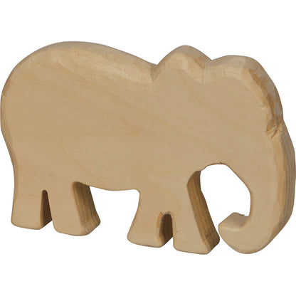 Nature Zoom, Carving Set for Kids with 2 Wooden Figures