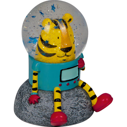 Spiegelburg Snow Globe with Glitter, Tiger Astronaut