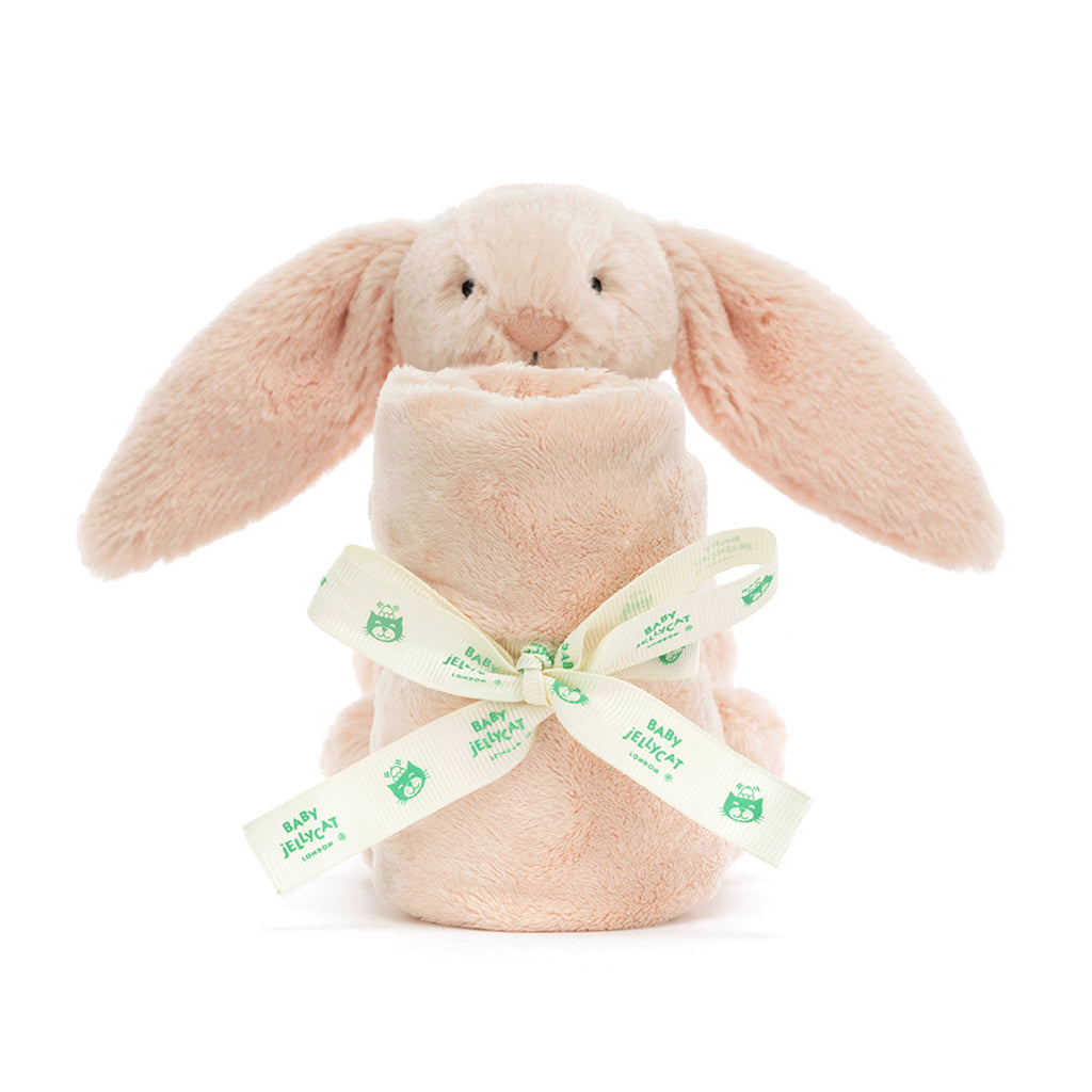 Baby Jellycat Plush Toy, Bashful Snuggler - Blush Bunny
