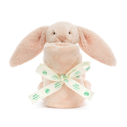 Baby Jellycat Plush Toy, Bashful Snuggler - Blush Bunny