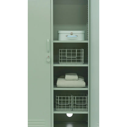 Mustard Made Baskets, Set of 3 Wire Baskets - Sage