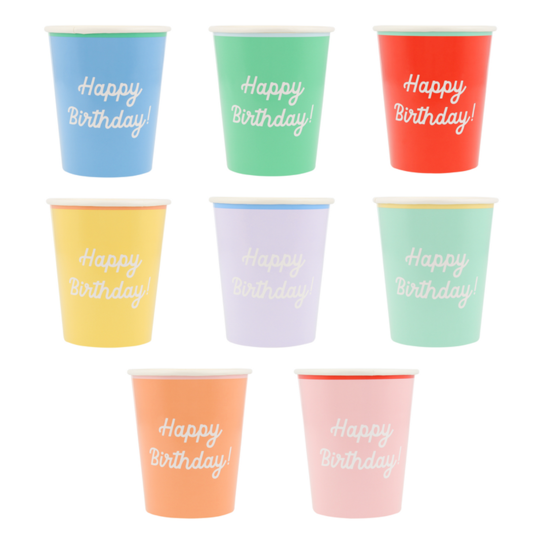 Meri Meri Paper Cups, Mixed &