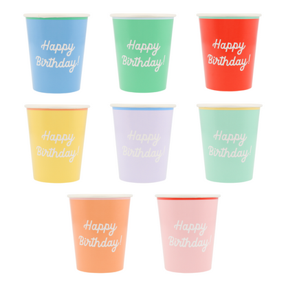 Meri Meri Paper Cups, Mixed &