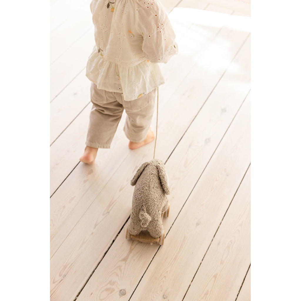 Sebra Pull-Along Toy, Fanto - Grey