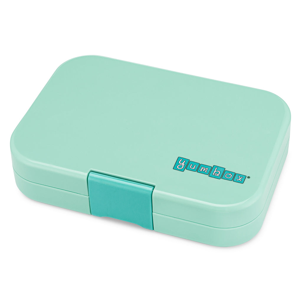 Yumbox Lunchbox with 6 Compartments, Original - Serene Aqua / Paris Tray