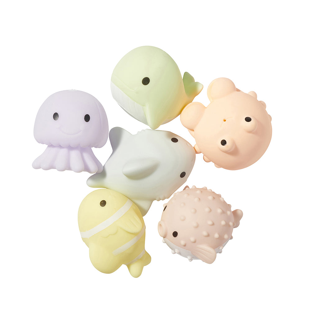 Sunnylife Silicone Bath Toys, Ocean Friends