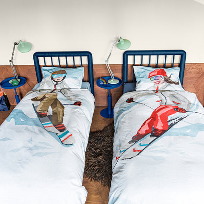 Snurk Organic Adult Bedding - Ski Boy
