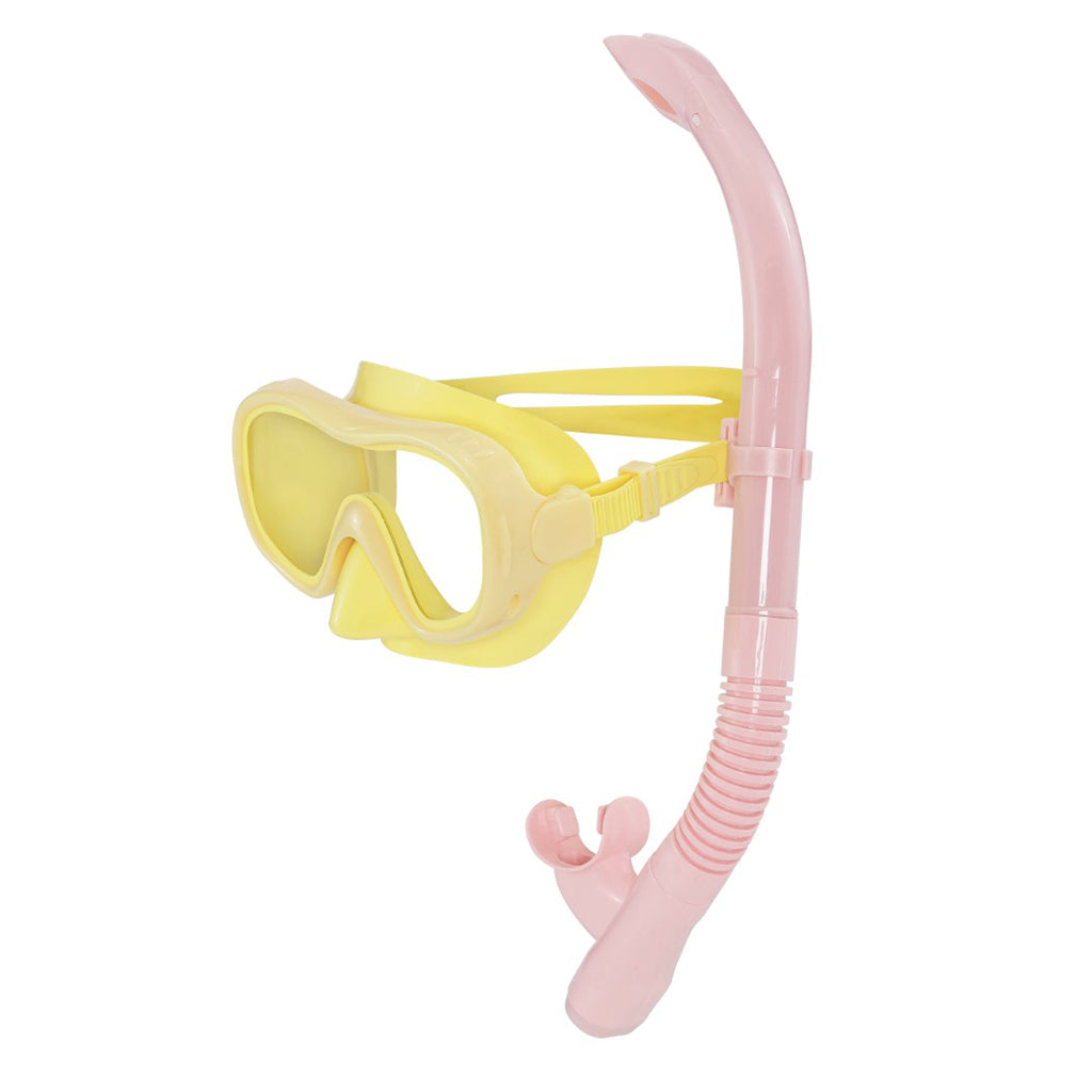 Petites Pommes Snorkeling Set, Betty - Lemon/ French Rose