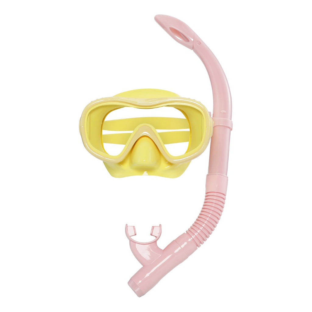 Petites Pommes Snorkeling Set, Betty - Lemon/ French Rose