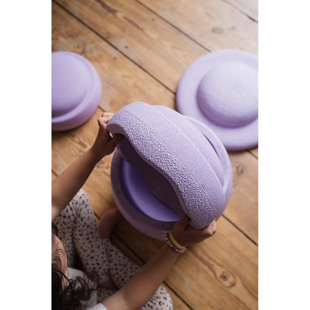 Stapelstein® Dynamic all Light violet, balance stool