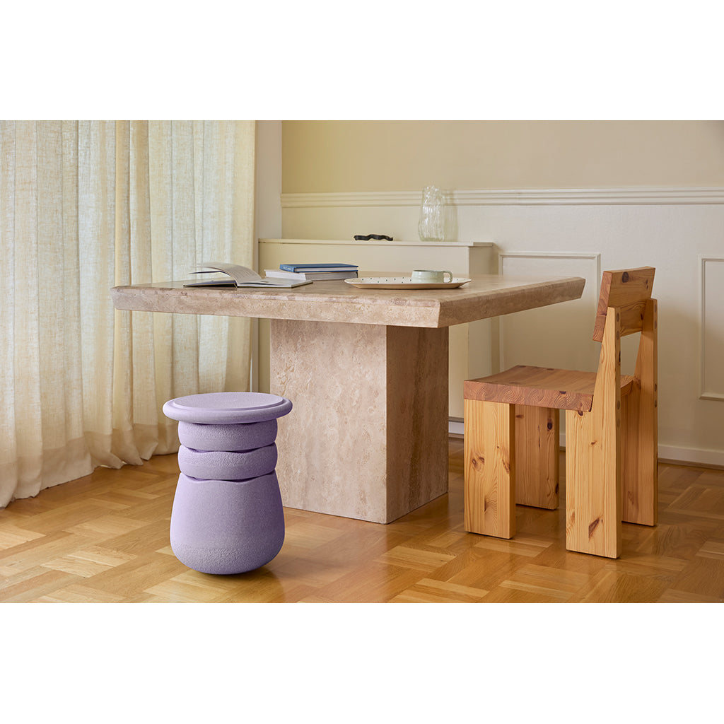 Stapelstein® Dynamic all Light violet, balance stool