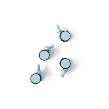 Modu Hjul til opbevaringskasse, 4 stk. - Sky blue