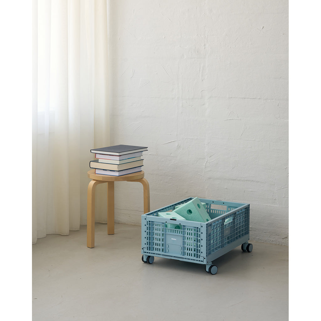 Modu Wheels for Storage Box, Set of 4 - Sky Blue