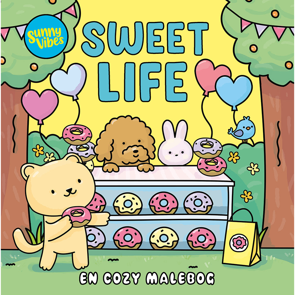 Sunny Vibes, Sweet Life - Cozy Coloring Book