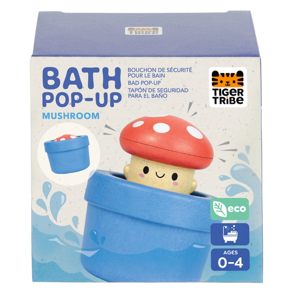 Tiger Tribe Bath Toy, Bath Pop-up - Mushroom
