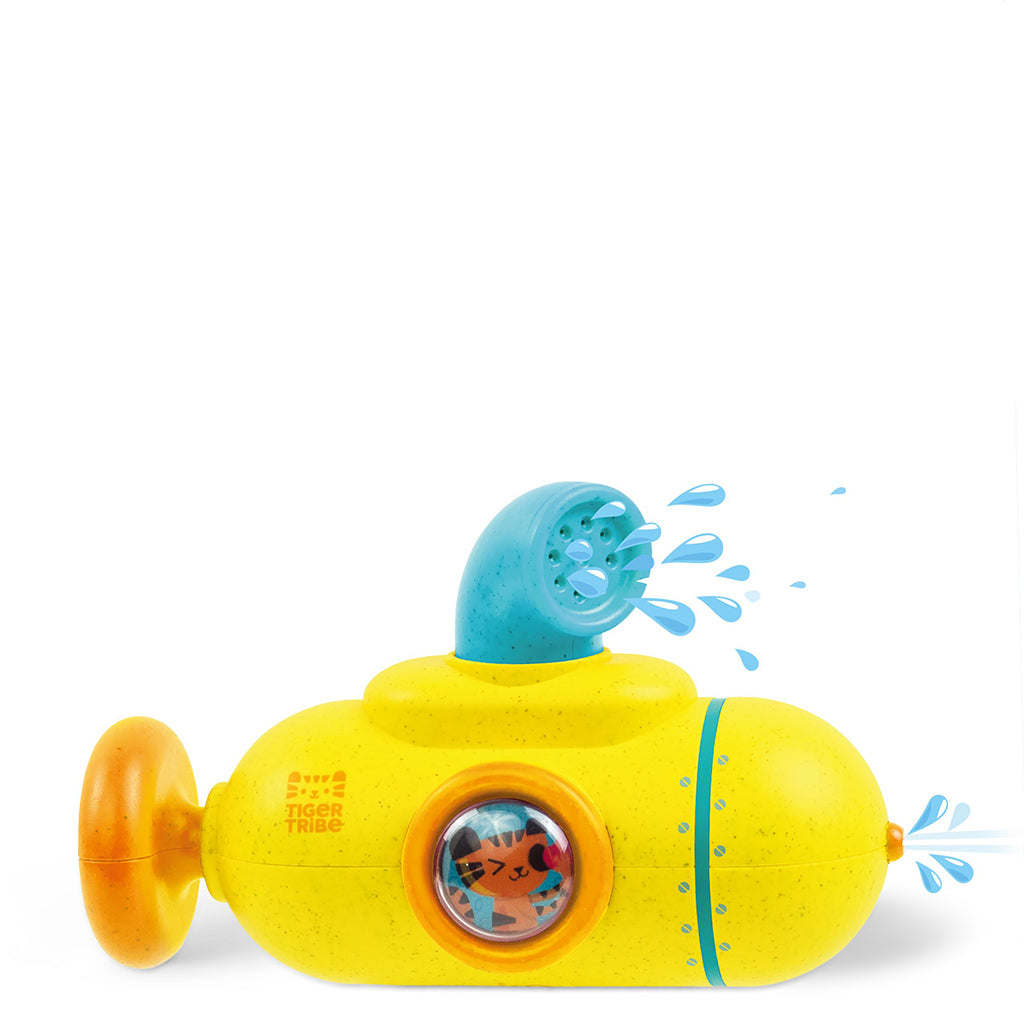 Tiger Tribe Bath Toy, Tub Sub - Submarine Water Pistol