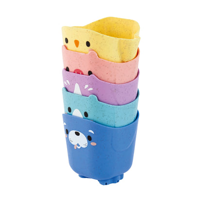 Tiger Tribe Bath Toys, Pour &amp; Play – Animal Cups