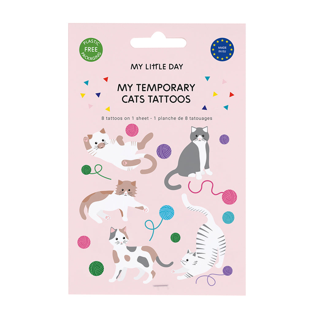 &quot;My Little Day Tattoo, Cat&quot;